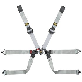 ARNES OMP 6 PUNTOS ONE-D 2" PARA FORMULA FIA 8853-2016 NEGRO/BLANCO