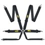 ARNES OMP 6 PUNTOS TECNICA 3" FIA 8853-2016 PULL UP NEGRO