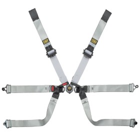 ARNES EN DYNEEMA® PARA FORMULA - 6 PUNTOS - ERGAL AJUSTE - NEGRO/BLANCO