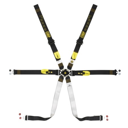 ARNES OMP 6 PUNTOS ONE 2" PARA ENDURANCE PULL DOWN NEGRO