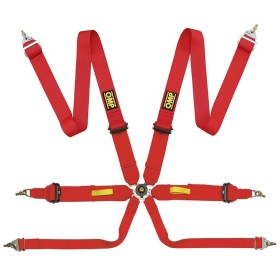 ARNES SEGURIDAD TECNICA 3" ROJO PULL UP FIA 8853-2016