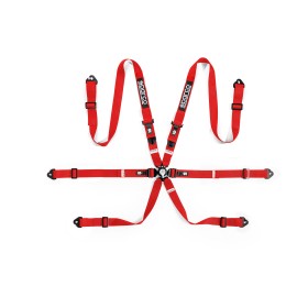 ARNES SPARCO 6 PUNTOS ROJO PULLDOWN
