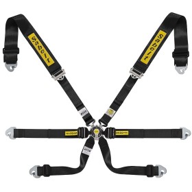 ARNES 6 PUNTOS 3"+2" GAMA TOP FIA8853-2016 NEGRO