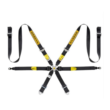 ARNES 6 PUNTOS GAMA ALTA GT3 997-911 FIA8853-2016 NEGRO