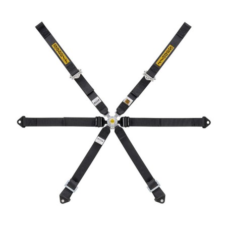 ARNES 6 PUNTOS GT4 991-984 FIA8853-2016 NEGRO