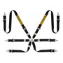 ARNES RALLY 6 PUNTOS ACERO 2" FIA8853-2016 NEGRO