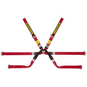 ARNES FORMULA 6 PUNTOS 2" GAMA TOP ULTRALIGERO+PULL UP, ROJO