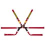 ARNES FORMULA 6 PUNTOS 2" GAMA TOP ULTRALIGERO+PULL UP, ROJO