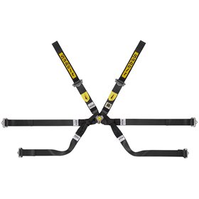 ARNES FORMULA 6 PUNTOS 2" GAMA TOP ULTRALIGERO+PULL UP, NEGRO