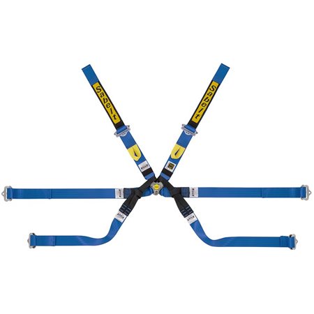 ARNES FORMULA 6 PUNTOS 2" GAMA TOP ULTRALIGERO+PULL UP, AZUL