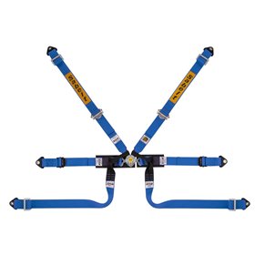 ARNES SABELT 6 PUNTOS FORMULA ALUMINIO FIA8853-2016 AZUL