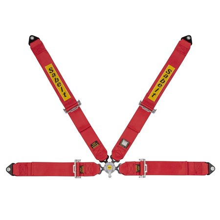 ARNES 4 PUNTOS 3" ACERO KIT CAR GT/RALLY FIA8853-1998 ROJO