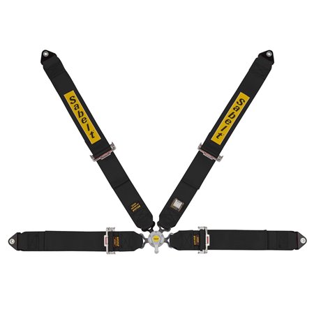 ARNES 4 PUNTOS 3" ACERO KIT CAR GT/RALLY FIA8853-1998 NEGRO