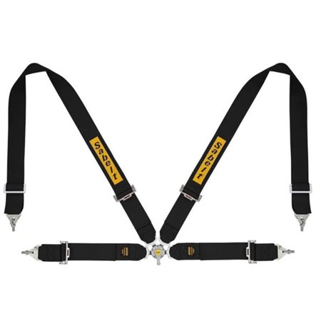 ARNES 4 PUNTOS 3" ACERO KIT CAR GT/RALLY FIA8853-1998 NEGRO