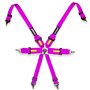 ARNÉS OCC 6 PUNTOS 3 PULGADAS ROSA FIA NEW