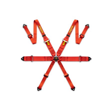 ARNÉS DE SEGURIDAD PRO DRIVER 6P 2/3 FHR-ROJO