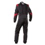 TRAJE DE CARRERAS ONE EVO X FIA 8856-2018 NEGRO / ROJO TALLA 56