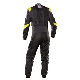 TRAJE DE CARRERAS ONE EVO X FIA 8856-2018 NEGRO / AMARILLO FLUO TALLA 54