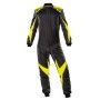TRAJE DE CARRERAS ONE EVO X FIA 8856-2018 NEGRO / AMARILLO FLUO TALLA 56
