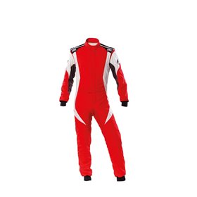 TRAJE DE CARRERAS FIRST EVO FIA 8856-2018 ROJO / BLANCO TALLA 64