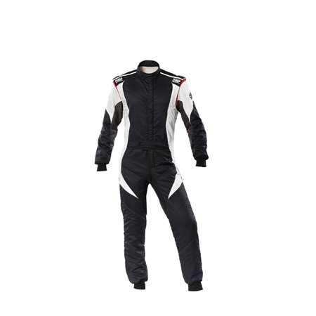 TRAJE DE CARRERAS FIRST EVO FIA 8856-2018 NEGRO/BLANCO TALLA 52