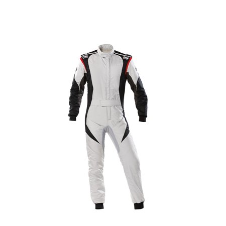 TRAJE DE CARRERAS FIRST EVO FIA 8856-2018 GRIS / NEGRO TALLA 44