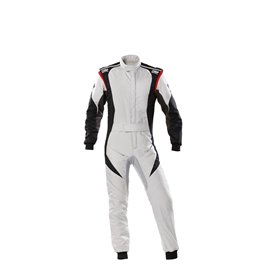 TRAJE DE CARRERAS FIRST EVO FIA 8856-2018 GRIS / NEGRO TALLA 60