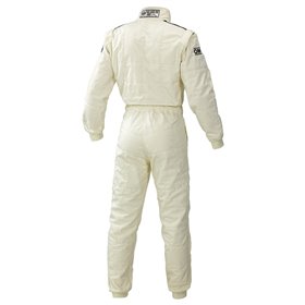 TRAJE DE CARRERAS OMP CLASSIC FIA 8856-2018 CREMA TALLA 58