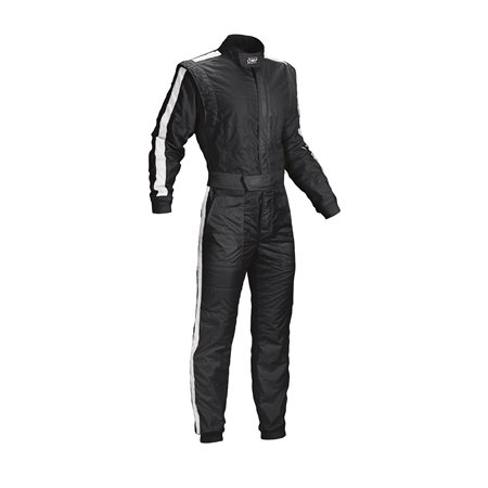 TRAJE DE CARRERAS OMP ONE VINTAGE FIA 8856-2018 NEGRO TALLA 50