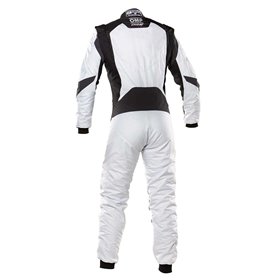 TRAJE CARRERAS ONE EVO GRIS/NEGRO TALLA 62 FIA 8856-2018