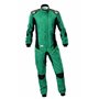 TRAJE DE CARRERAS OMP TECNICA SUPER LIGHT FIA 8856-2018 VERDE/FLUO AMARILLO TALLA 58