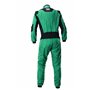 TRAJE DE CARRERAS OMP TECNICA SUPER LIGHT FIA 8856-2018 VERDE/FLUO AMARILLO TALLA 58