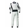 TRAJE DE CARRERAS OMP TECNICA SUPER LIGHT FIA 8856-2018 BLANCO / ANTRACITA TALLA 46