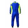 TRAJE DE CARRERAS OMP TECNICA EVO FIA 8856-2018 AZUL / AMARILLO TALLA 46