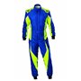 TRAJE DE CARRERAS OMP TECNICA EVO FIA 8856-2018 AZUL / AMARILLO TALLA 54