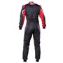 TRAJE DE CARRERAS TECNICA EVO FIA 8856-2018 NEGRO/ROJO TALLA 58