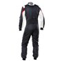 TRAJE DE CARRERAS TECNICA EVO FIA 8856-2018 NEGRO/BLANCO TALLA 56