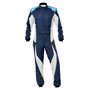 TRAJE DE CARRERAS TECNICA EVO FIA 8856-2018 AZUL MARINO / GRIS / CIAN TALLA 52