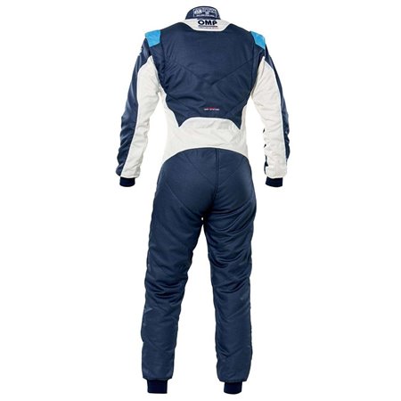 TRAJE DE CARRERAS TECNICA EVO FIA 8856-2018 AZUL MARINO / GRIS / CIAN TALLA 64