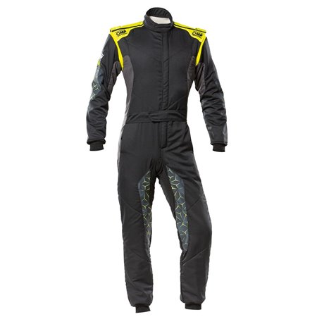 TECNICA HYBRID TRAJE RACING NEGRO/AMARILLO TALLA 62
