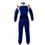 TRAJE DE CARRERAS OMP FIRST EVO MY2025 FIA 8856-2018 NAVY AZUL / FLUO NARANJA TALLA 60