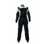 TRAJE DE CARRERAS OMP FIRST EVO ELLE MY2025 FIA 8856-2018 NEGRO / BLANCO TALLA 42