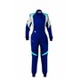 TRAJE DE CARRERAS OMP FIRST EVO ELLE MY2025 FIA 8856-2018 NAVY AZUL / TIFFANY TALLA 48