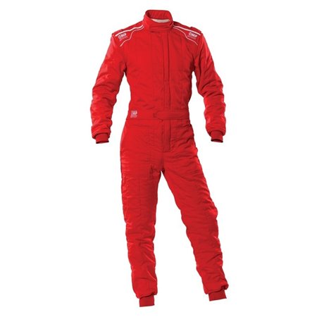 TRAJE DE CARRERAS OMP SPORT FIA 8856-2018 ROJO TALLA S