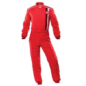 TRAJE DE CARRERAS OMP CLASSIC FIA 8856-2018 ROJO TALLA 52