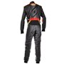 TRAJE DE CARRERAS KS ART X FIA 8877-2022 NEGRO/AMARILLO/ROJO TALLA 50