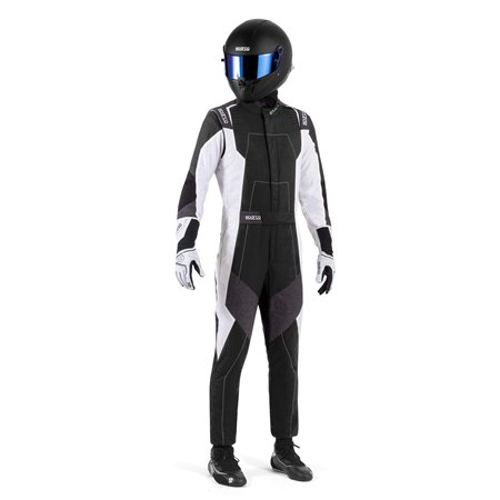 TRAJE DE CARRERAS SPARCO R580 X-LIGHT NEGRO/BLANCO TALLA 52