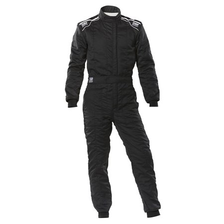 TRAJE DE CARRERAS OMP SPORT FIA 8856-2018 NEGRO TALLA M