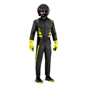 TRAJE DE CARRERAS SPARCO INFINITY 5.0 TALLA 66 GRIS OSCURO/AMARILLO FLUOR