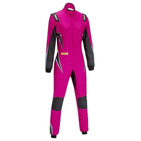 TRAJE FIA HERO TS10 SUPERLIGHT FIA8856-2018 FEMENINO 54 ROSA FLUOR